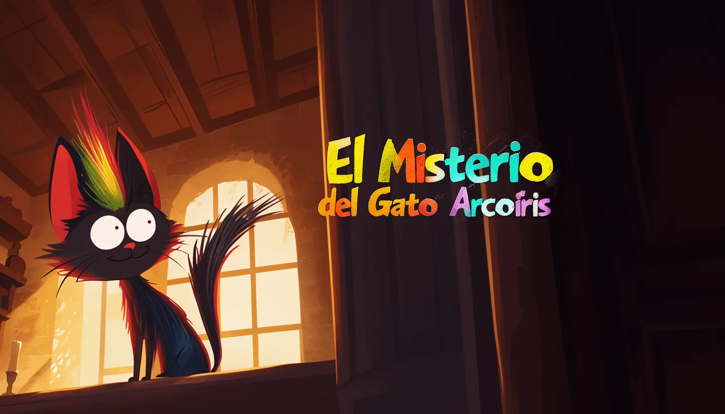 Image El Misterio del Gato Arcoíris