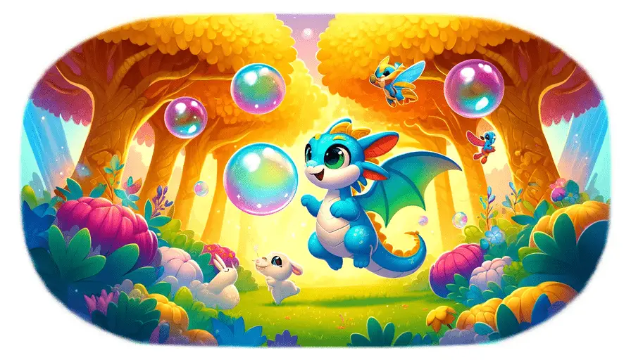 Image El misterioso bosque de las burbujas