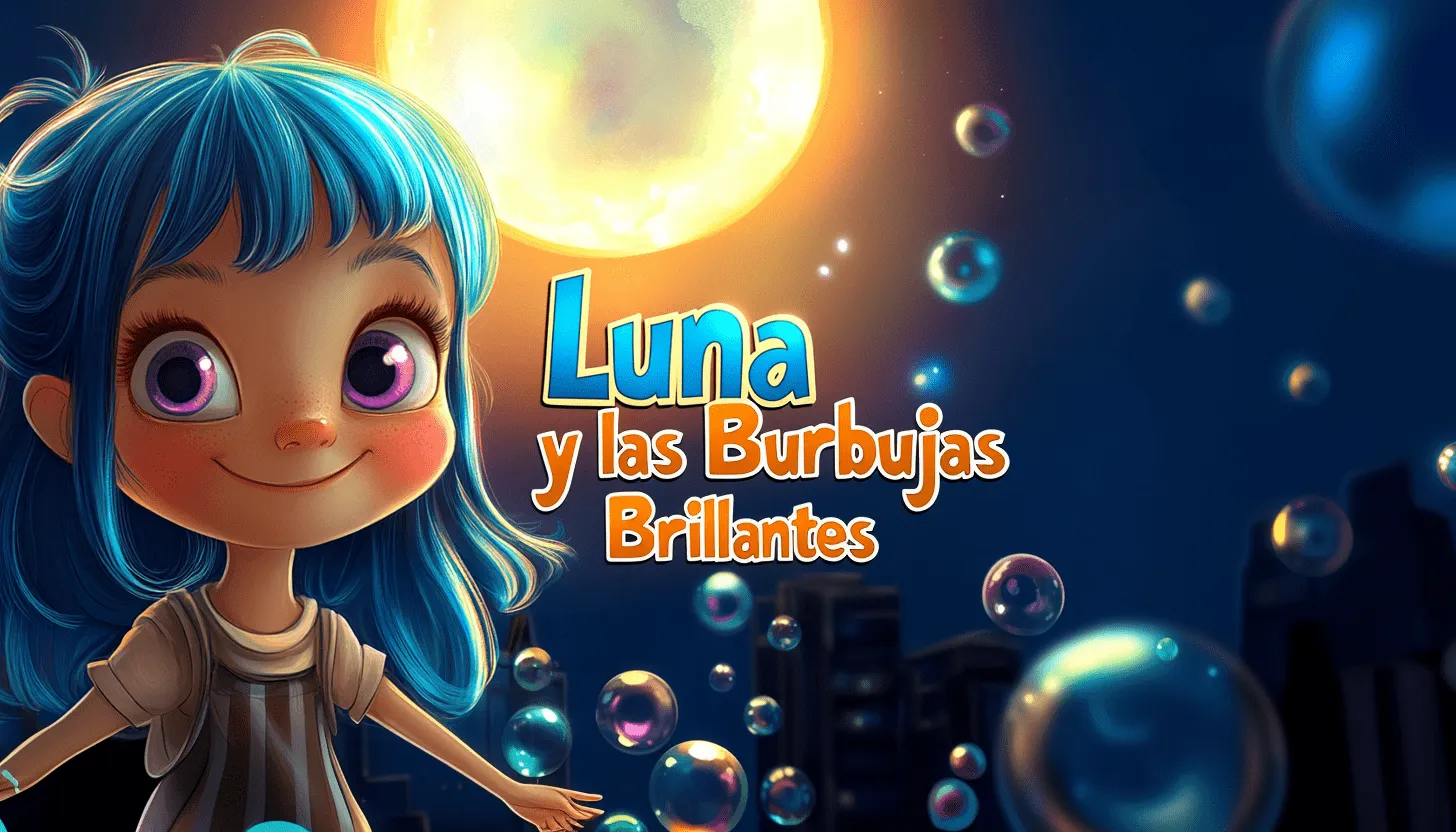 Image Luna y las Burbujas Brillantes